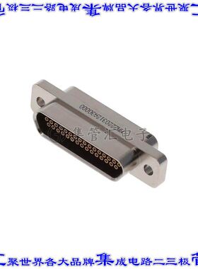 MM-222-031-2A3-0000 连接器接插件D-SUB, RCPTL, .050