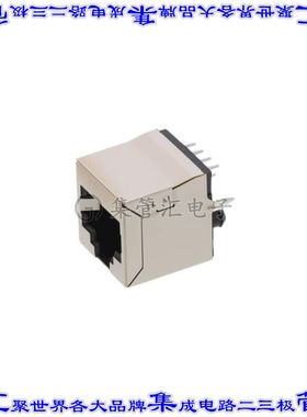 133184-E 连接器接插件MODJACK 8P8C SHLD GR PN THT CAT5