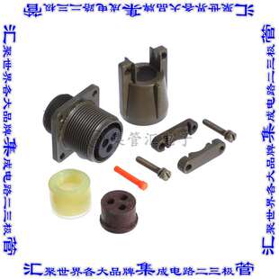 5015 连接器接插件MIL RECEPT MS3100F16 THREADED 10S