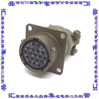 MSW00E14-18S-SR 连接器接插件WALL MOUNT RECEPTACLE, ENVIRONME