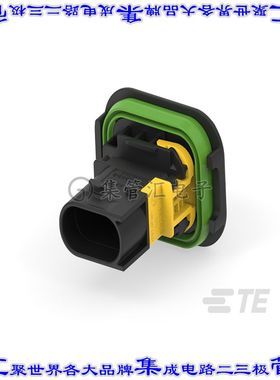 1-1703843-2 连接器接插件3POS,TAB 1.6X0.6,TAB HSG,ASSY,