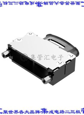 D25000AWNT20/AA 连接器接插件D-SUB BACKSHELL, MACHINED ALUMIN