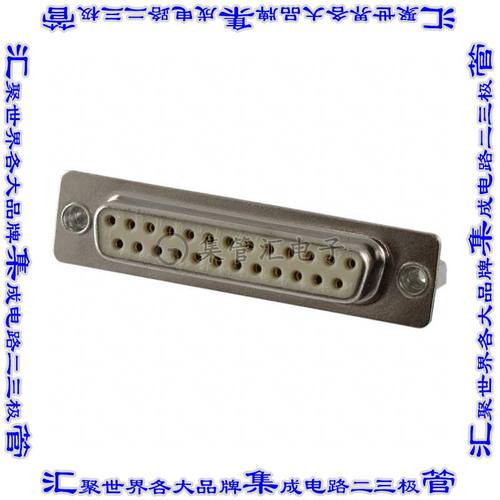 772-E25-213R051 连接器接插件CONN D-SUB RCPT 25P PNL MNT SLDR