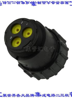 788188-1 连接器接插件CONN PLUG HSNG MALE 3POS INLINE