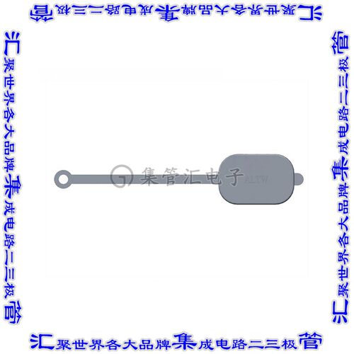 CAP-DD1MDPC2 连接器接插件DUST CAP FOR D-SUB