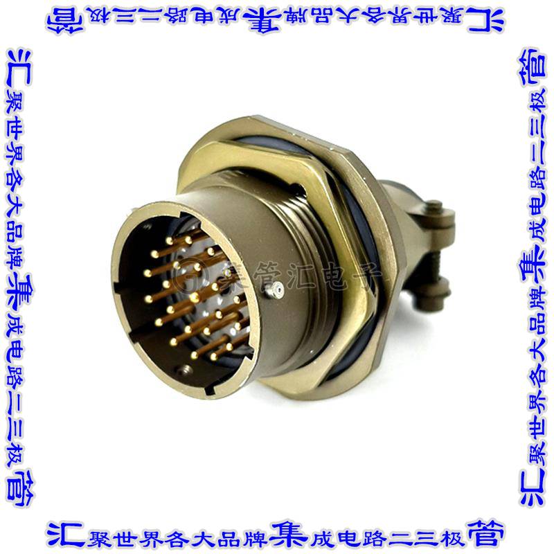 MSW07E16-23P-SR 连接器接插件JAM NUT RECEPTACLE, WITH STRAIN