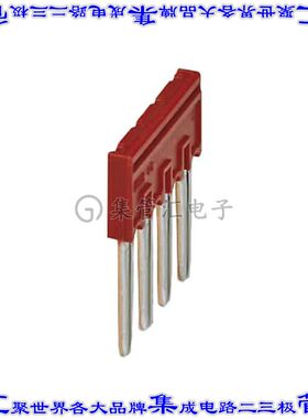 3001595 连接器接插件JUMPER TERM BLK 4POS FLAT PIN