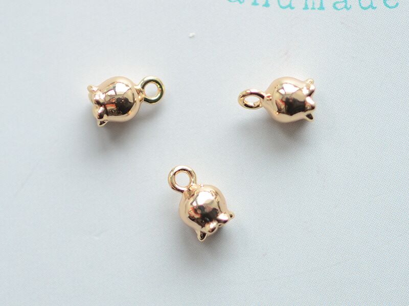 特别迷你铃兰花吊坠配件