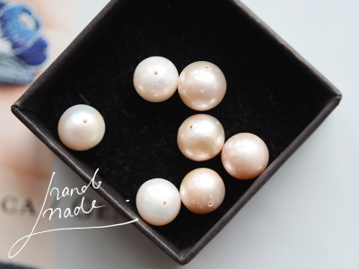 taobao agent ZB226 is very cost-effective 10-11mm round beads natural freshwater pearl jewelry DIY 1