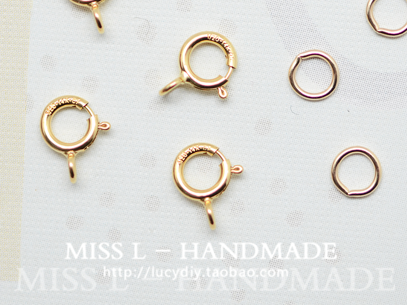 diy美国注金14kgf圆形开口圈