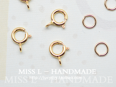 diy美国注金14kgf圆形开口圈