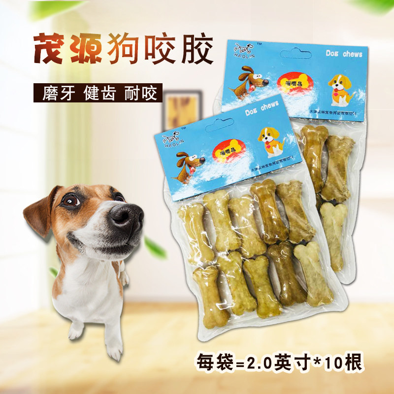 茂源狗咬胶磨牙棒骨头零食耐咬图片