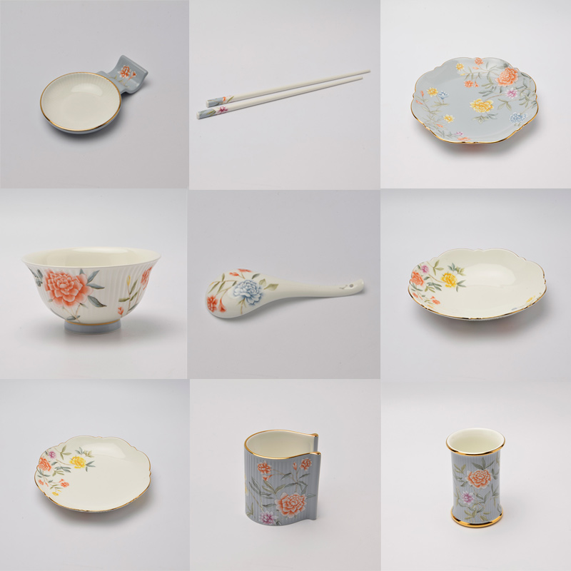 国瓷永丰瓷月亮时光陶瓷餐具配件