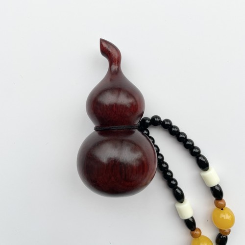 紫檀木手把件紫檀葫芦手把件挂件檀木文玩工艺品男女士手把件摆件