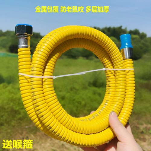 金属波纹管燃气管软管防鼠咬4分