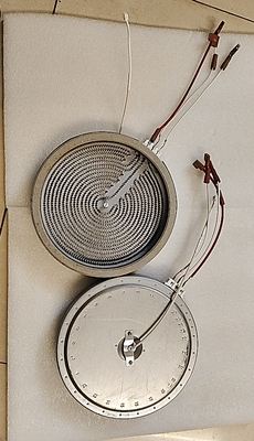 3插200mm3500w2600W电陶炉光波炉发热盘双环电炉电火盆发热丝炉芯