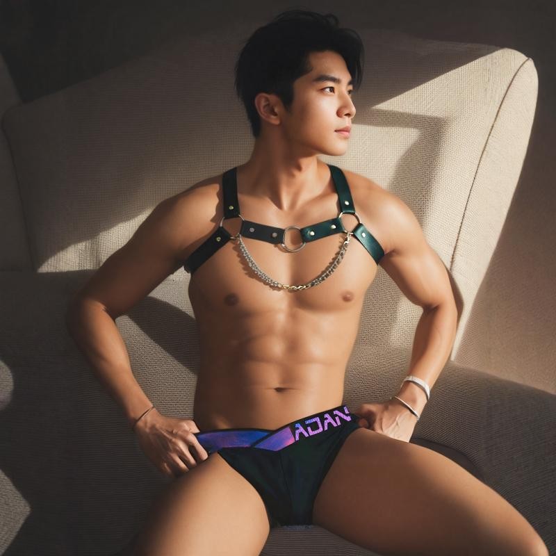 网红ins风男士莫代尔性感低腰