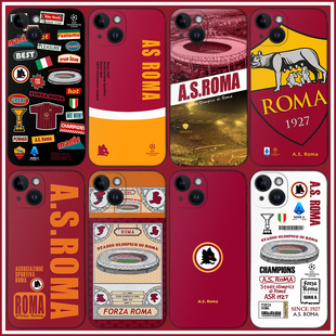 罗马队手机壳16promax意甲mate70足球P70硅胶软壳ip12/13/14/15plus全包边nova12米15荣耀300欧冠IQOO13 K80