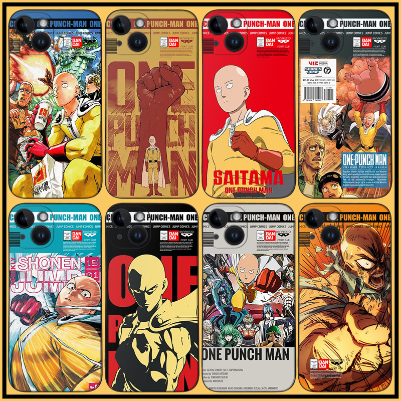 一拳超人手机壳ip13/14plus/16E埼玉老师15promax动漫iqoo13漫画S25全包边P70硅胶软壳mate70 K80米15 nova13