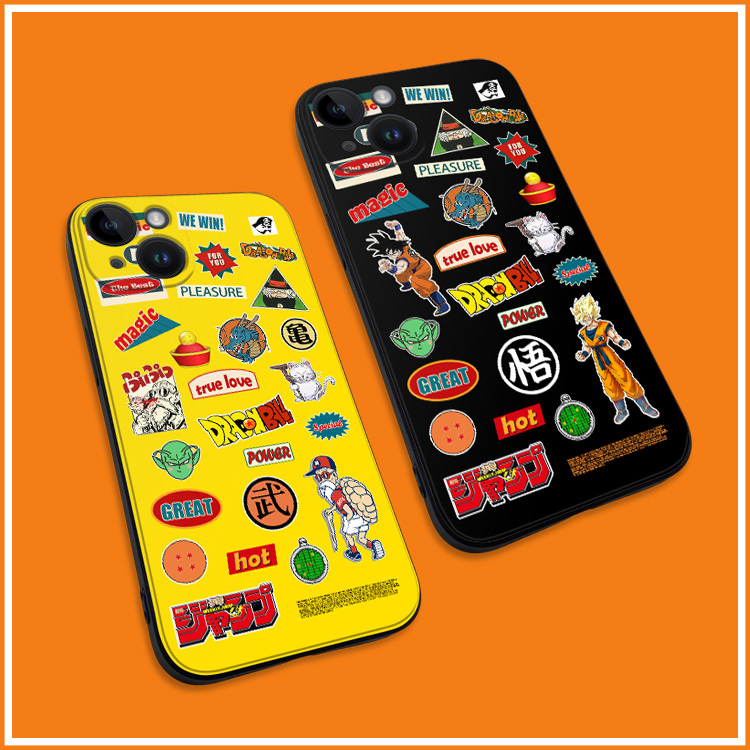 七龙珠手机壳ip16Promax孙悟空15plus贝吉塔IQOO12特兰克斯13mini动漫nova12硅胶软壳mate60荣耀200龟仙人X90