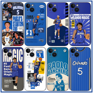 班凯罗手机壳15Promax奥兰多魔术队ip11/12/13mini 14plus篮球mate60 X90硅胶软壳IQOO11荣耀90 K60米14 RENO