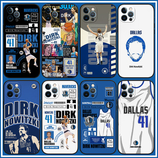 诺维茨基手机壳14Promax达拉斯P50独行侠RENO8篮球iqoo米13硅胶壳