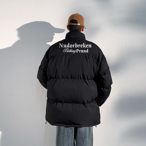 日系直播抖音得物宽松羽绒棉面包服外套棉衣M1156P65,男装棉衣,电商C408-1(原B339-1)