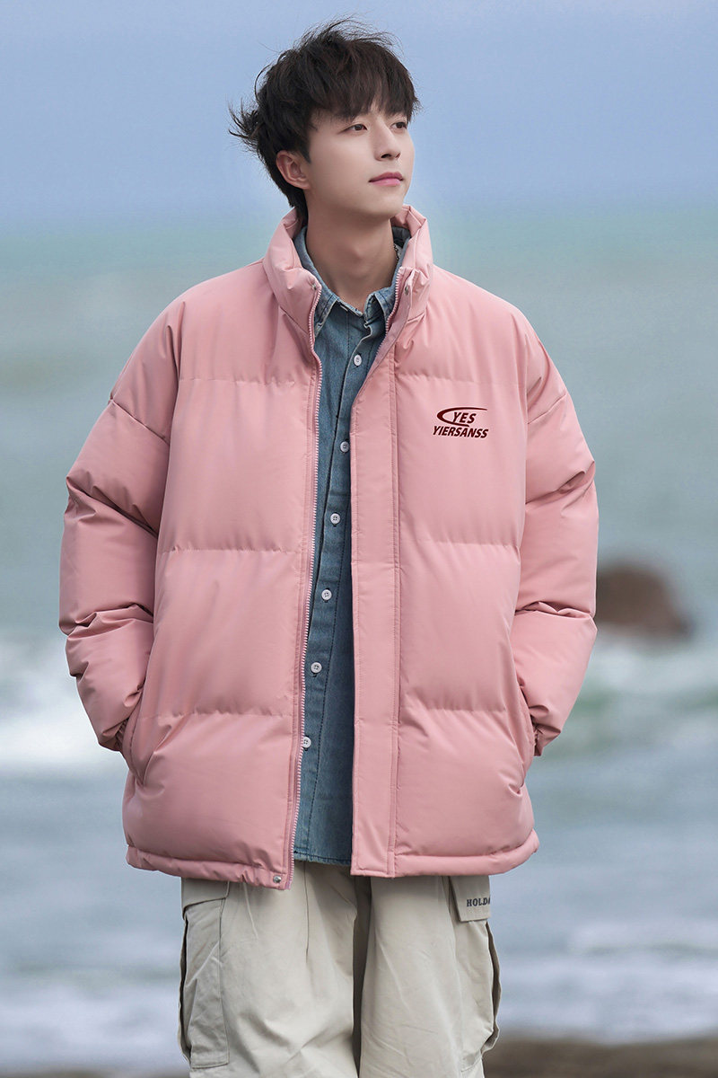 港风抖音直播高品质男面包服羽绒棉宽松外套棉衣M1048P90,男装棉衣,电商C408-1(原B339-1)