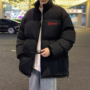 已注册有版权港风直播抖音红色印花面包服羽绒棉外套棉衣M1160P65图片
