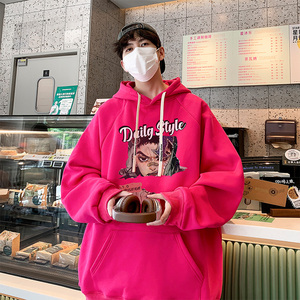 已注册重磅华棉抖音直播品质男连帽卫衣W5012P45控88加绒55图片