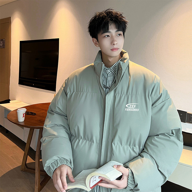 秋冬美式抖音直播高品质保暖宽松男面包服羽绒棉棉衣外套M1048P90,男装棉衣,电商C408-1(原B339-1)
