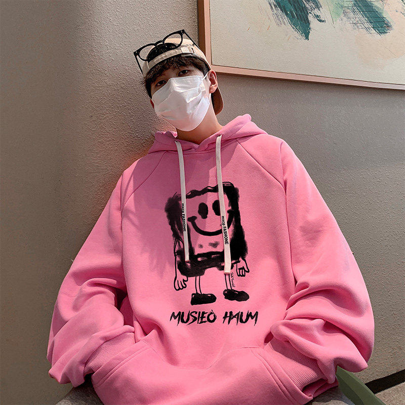 已注册420克华棉直播得物抖音高品质连帽卫衣W5067P45,男装卫衣,电商C408-1(原B339-1)
