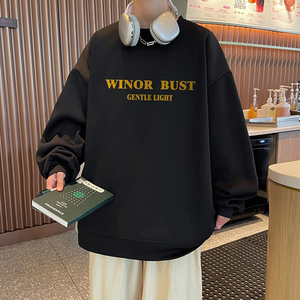 已注册直播抖音高品质重磅菠萝格宽松男卫衣W2026P45控68图片