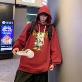 已注册港风抖音得物直播高品质男宽松连帽卫衣外套W5011P45控68，女装短外套，电商C408-1(原B339-1)