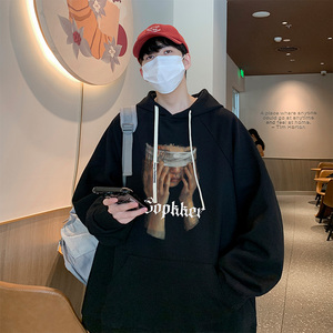 已注册华棉抖音直播品质男连帽卫衣W5013P45控88加绒55图片