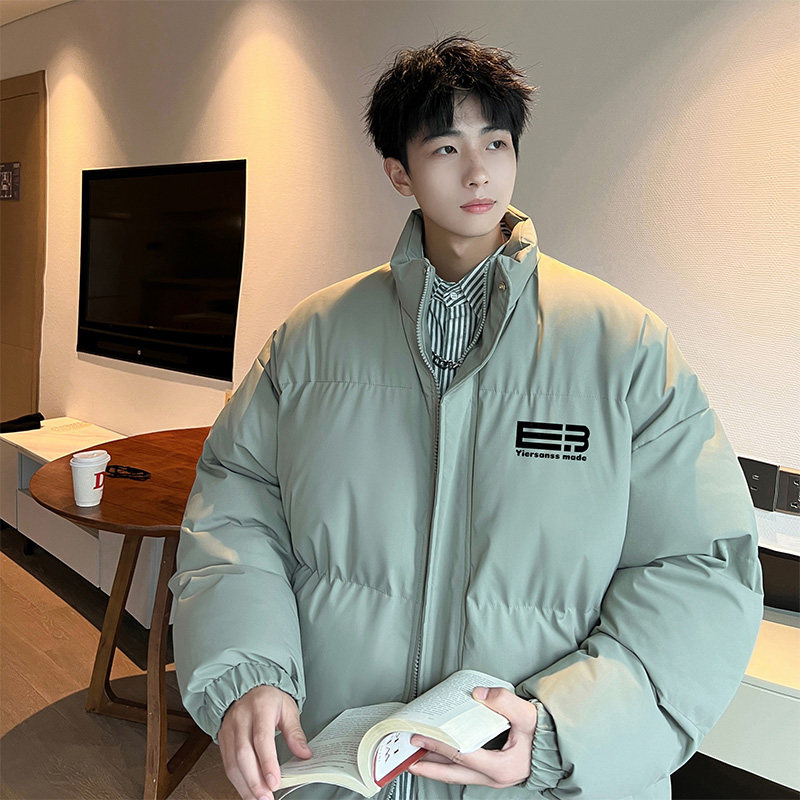 秋冬抖音直播高品质保暖宽松男面包服羽绒棉棉衣外套M1045P90,男装棉衣,电商C408-1(原B339-1)