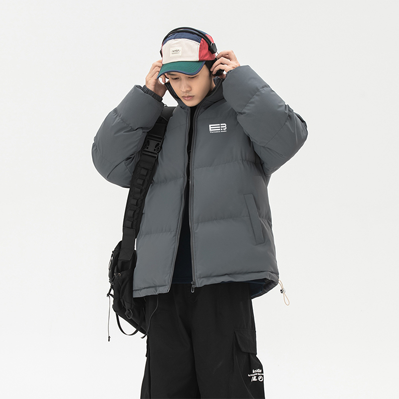 日系直播抖音得物宽松羽绒棉面包服外套棉衣M1145P65,男装棉衣,电商C408-1(原B339-1)