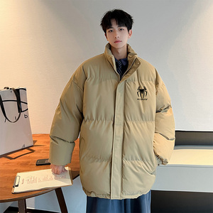 秋冬美式直播抖音高品质保暖宽松男羽绒棉面包服外套棉衣M1050P90图片