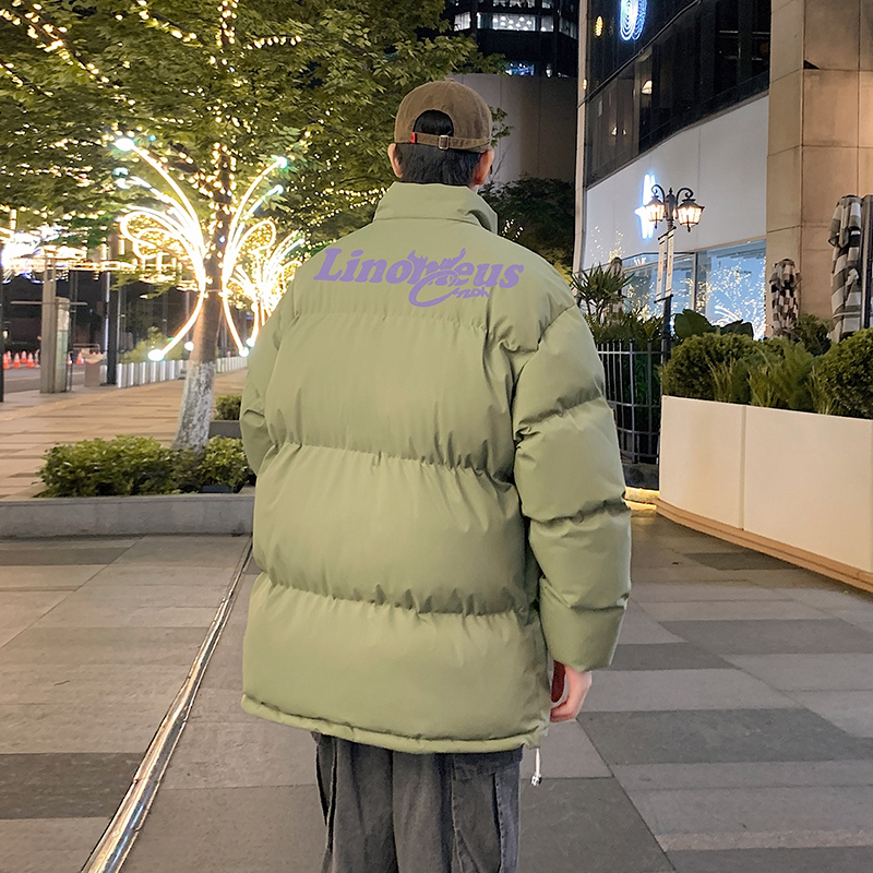 港风直播抖音得物高品质宽松面包服羽绒棉外套棉衣M1155P65,男装棉衣,电商C408-1(原B339-1)