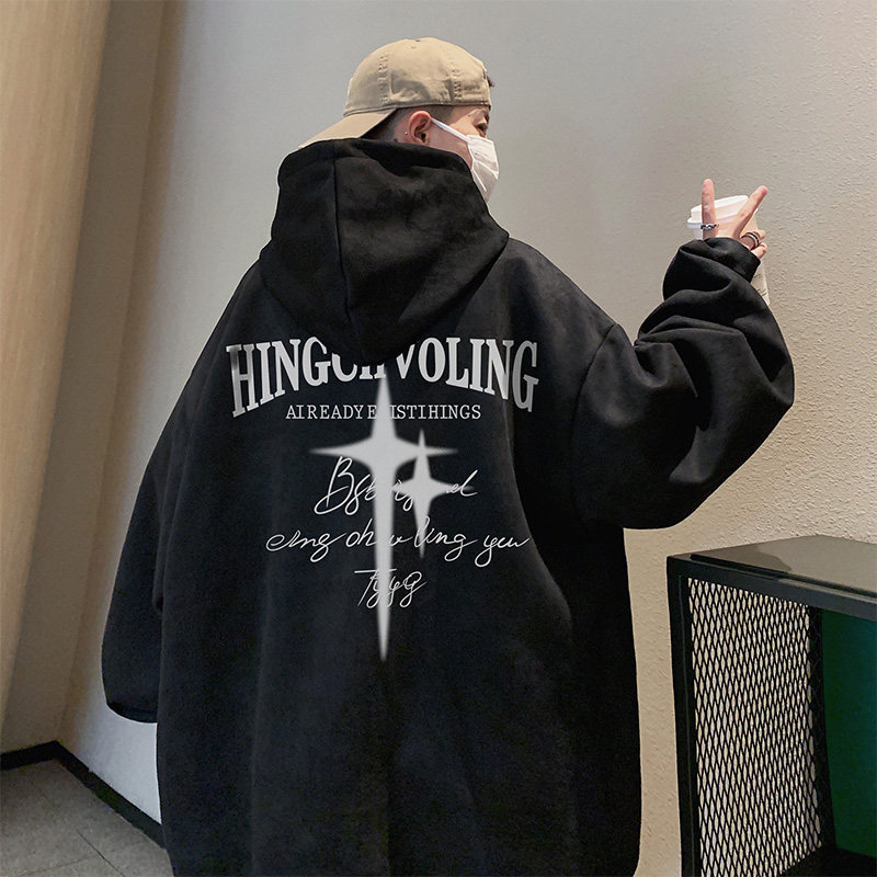 已注册抖音直播得物高品质男麂皮绒宽松连帽卫衣外套W7070P55控79，女装短外套，电商C408-1(原B339-1)