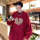 秋冬直播抖音高品质圆领半高领加厚毛衣线衣男针织衫M7027P48控68，男装针织衫/毛衣，电商C408-1(原B339-1)