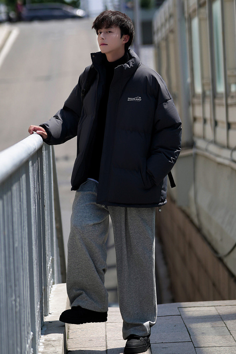 港风抖音直播高品质男面包服羽绒棉宽松外套棉衣M1053P90,男装棉衣,电商C408-1(原B339-1)