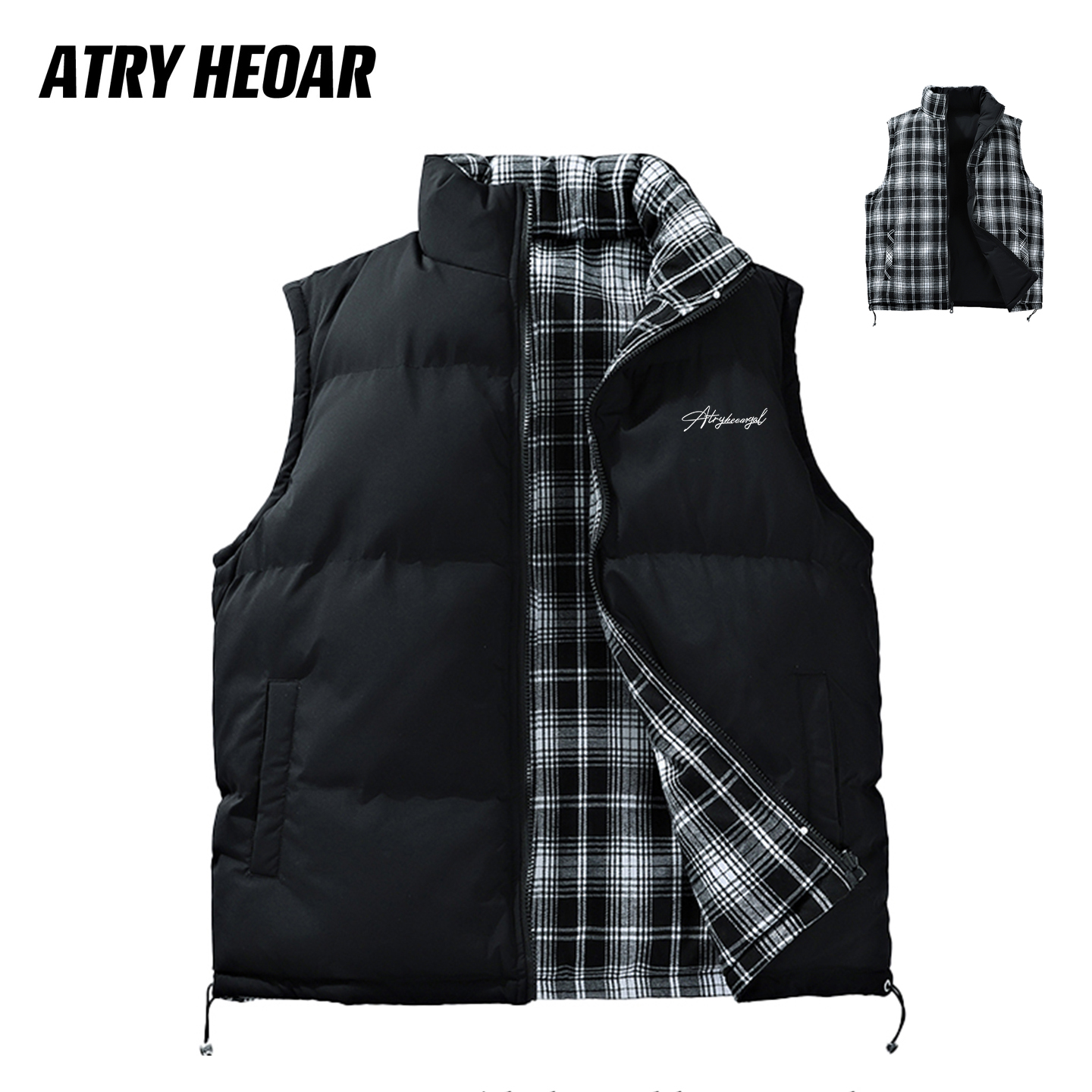 ATRY双面马甲秋冬保暖休闲外套