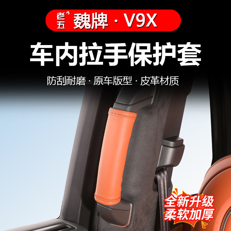 魏牌V9X专用车顶AB柱拉手套