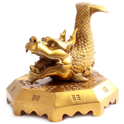 螭吻厨房摆件鸱吻开门见灶