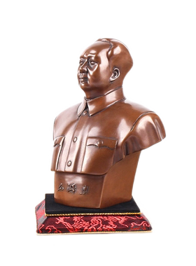 主席铜像摆件半身像伟人