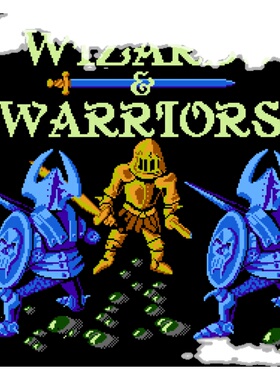 8位红白机专用FC游戏卡Wizards & Warriors