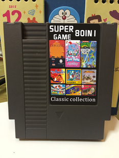 狮子王1 天使之翼 兔宝宝 8位72pin 阿拉丁 NES游戏卡80合一