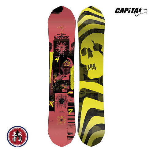 [正火雪具]2122CAPITA ULTRAFEAR男款公园平花单板滑雪板