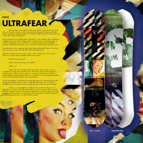 [正火雪具]1920CAPITA ULTRAFEAR男款公园平花单板滑雪板